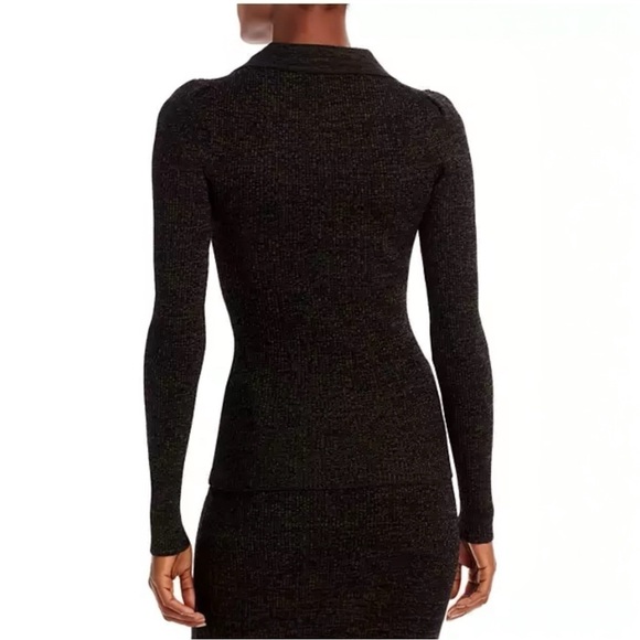 NWT Essentiel Antwerp Creation Ribbed Sweater Trekking Green Medium - Picture 2 of 9